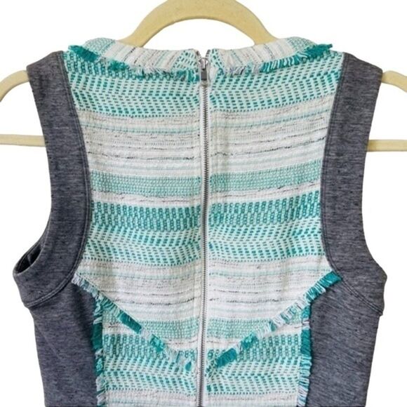 Rachel Roy LA Story Tide Pool Combo Tweed Dress Size 4 - Picture 8 of 9